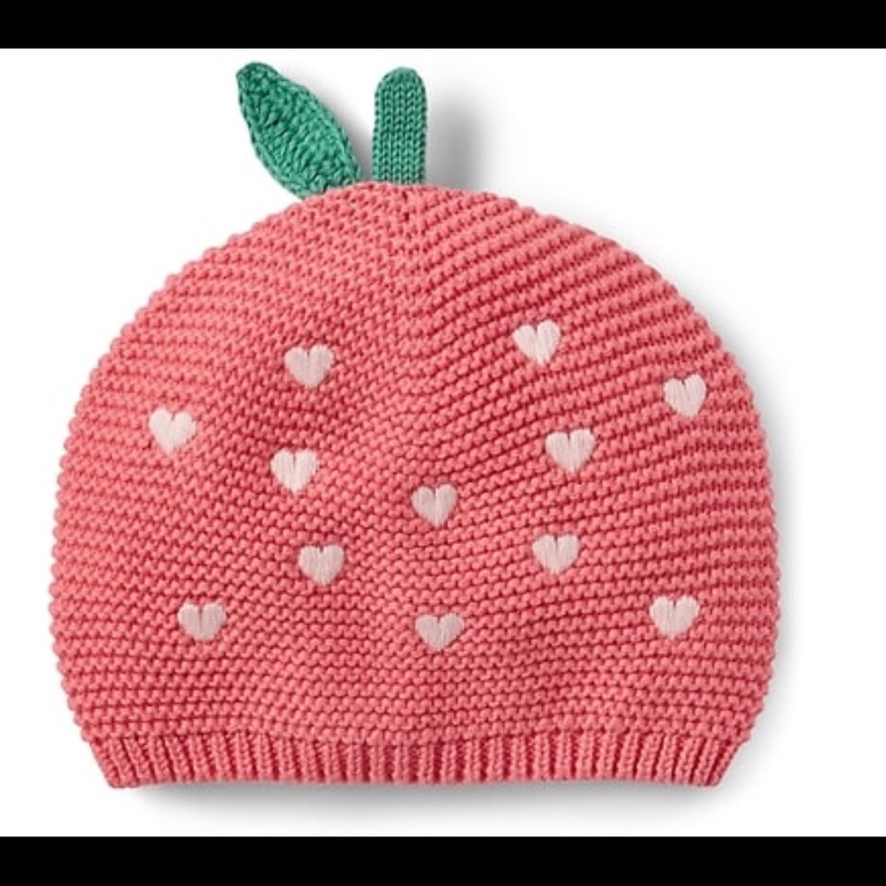 Baby Gap strawberry hat toddler